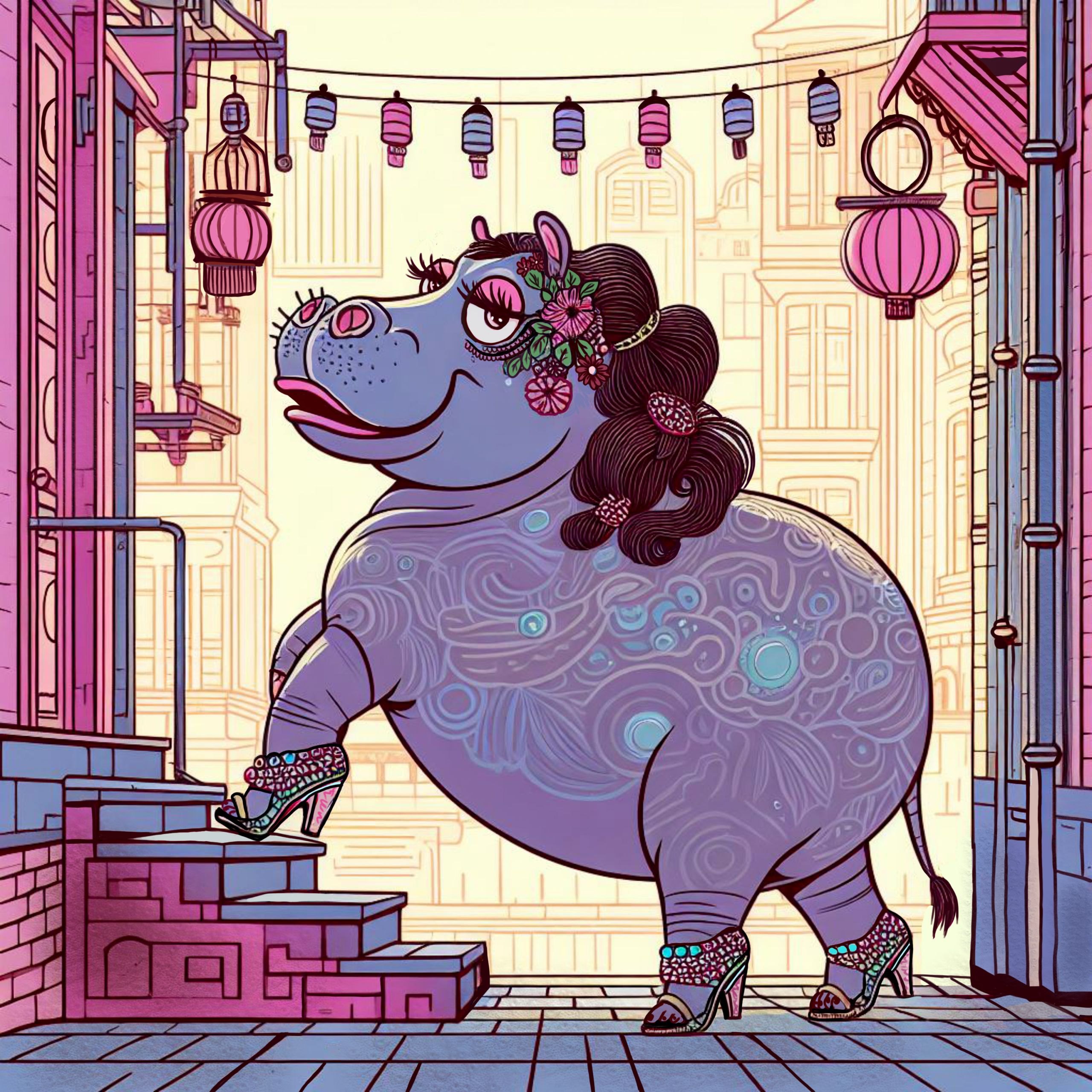 The hippon in chinatown